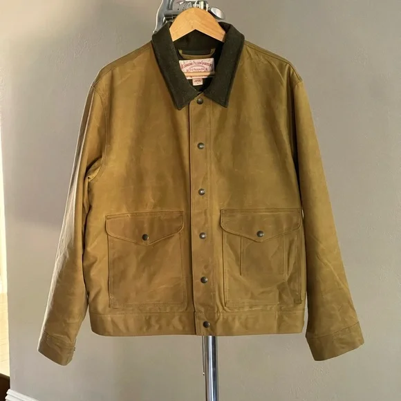 Filson Tin Cloth Work Jacket - Dark tan - Picture 1 of 8